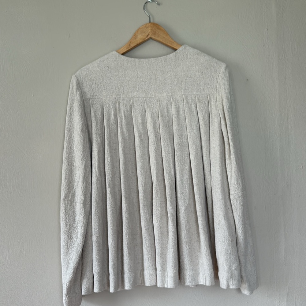 Soft Surroundings cream cardigan small - Picture 5 of 5